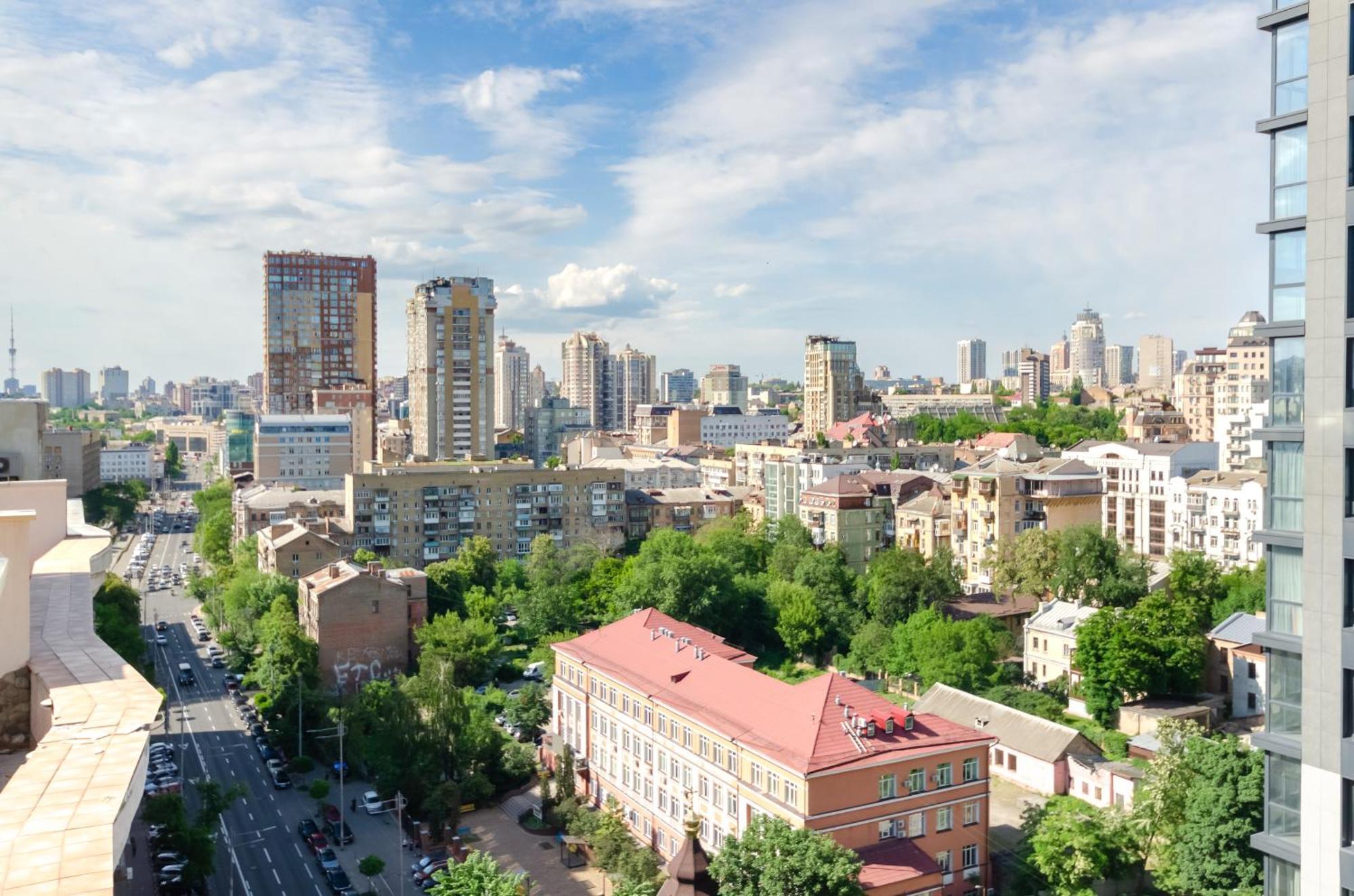 Petrovdom Inn Rc Diplomat Hall -The Smart Hotel Apartment Panoramic City View I Київ Екстер'єр фото