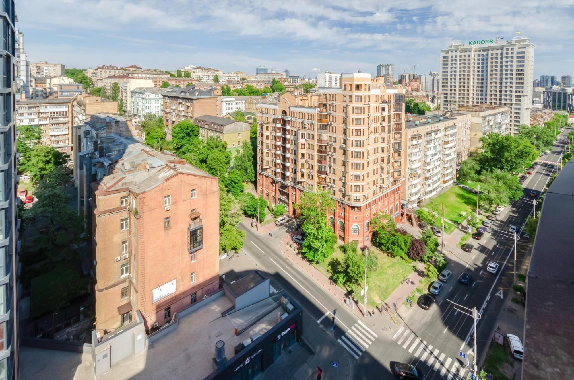 Petrovdom Inn Rc Diplomat Hall -The Smart Hotel Apartment Panoramic City View I Київ Екстер'єр фото